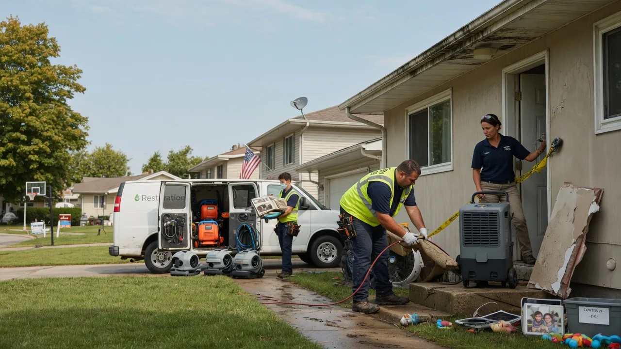 Water Damage Restoration in Ledbetter, TX near me